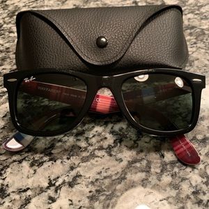 Ray Ban Wayfarer by Brooks Brothers, Plaid Print